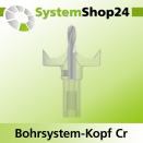 Systemshop24 Bohrsystem-Kopf Chromstahl D43mm d6mm...