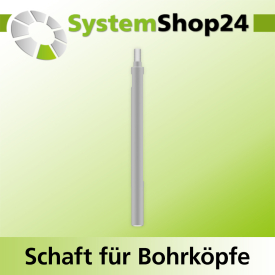 Systemshop24 Schaft für Bohrköpfe D15-30mm mit...