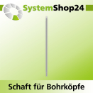 Systemshop24 Schaft für Bohrköpfe D31-49mm mit...