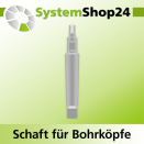 Systemshop24 Schaft für Bohrköpfe D31-49mm mit...