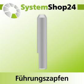 Systemshop24 Führungszapfen D6mm NL12mm GL34mm S6mm