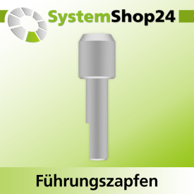 Systemshop24 Führungszapfen D10mm NL12mm GL34mm S6mm