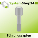 Systemshop24 Führungszapfen D10mm NL12mm GL34mm S6mm