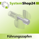 Systemshop24 Führungszapfen D13mm NL12mm GL34mm S6mm