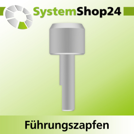 Systemshop24 Führungszapfen D14mm NL12mm GL34mm S6mm