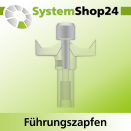 Systemshop24 Führungszapfen D14mm NL12mm GL34mm S6mm