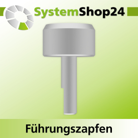 Systemshop24 Führungszapfen D18mm NL12mm GL34mm S6mm