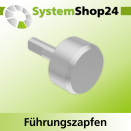 Systemshop24 Führungszapfen D22mm NL12mm GL34mm S6mm