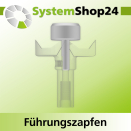 Systemshop24 Führungszapfen D22mm NL12mm GL34mm S6mm