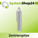 Systemshop24 Zentrierspitze HSS M2 D6mm GL28mm