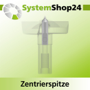 Systemshop24 Zentrierspitze HSS M2 D6mm GL28mm