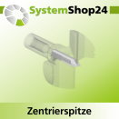 Systemshop24 Zentrierspitze HSS M2 D6mm GL28mm