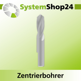 Systemshop24 Zentrierbohrer mit Dachformspitze HSS M2...