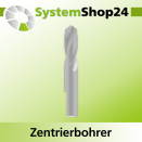 Systemshop24 Zentrierbohrer mit Dachformspitze HSS M2...