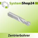 Systemshop24 Zentrierbohrer mit Dachformspitze HSS M2...