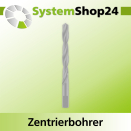 Systemshop24 Zentrierbohrer mit Dachformspitze HSS M2...