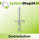 Systemshop24 Zentrierbohrer mit Dachformspitze HSS M2...