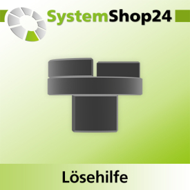 Systemshop24 Lösehilfe für Bohrer POM 80mm...