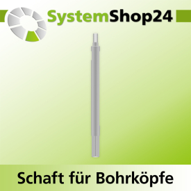 Systemshop24 Schaft für Bohrköpfe D15-30mm mit...