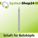 Systemshop24 Schaft für Bohrköpfe D15-30mm mit...