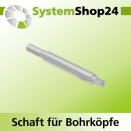 Systemshop24 Schaft für Bohrköpfe D31-49mm mit...
