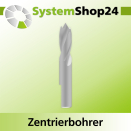 Systemshop24 Zentrierbohrer mit Zentrierspitze und...