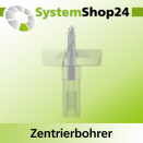 Systemshop24 Zentrierbohrer mit Zentrierspitze und...