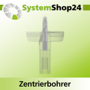 Systemshop24 Zentrierbohrer mit Zentrierspitze und...
