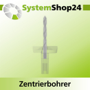 Systemshop24 Zentrierbohrer mit Zentrierspitze und...