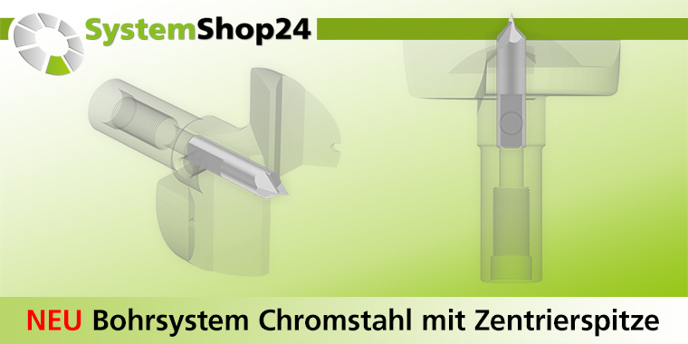 Bohrsystem Chromstahl Übersicht