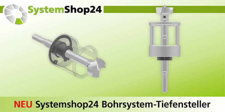 Tiefensteller Bohrsystem